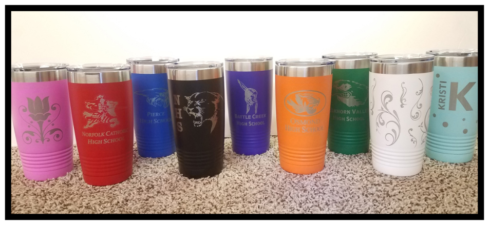 Polar Camel Insulated Tumblers. Many Colors. Customize the way you want!